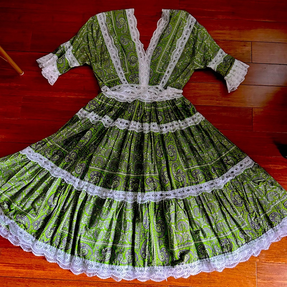 Vintage 1970s handmade dress